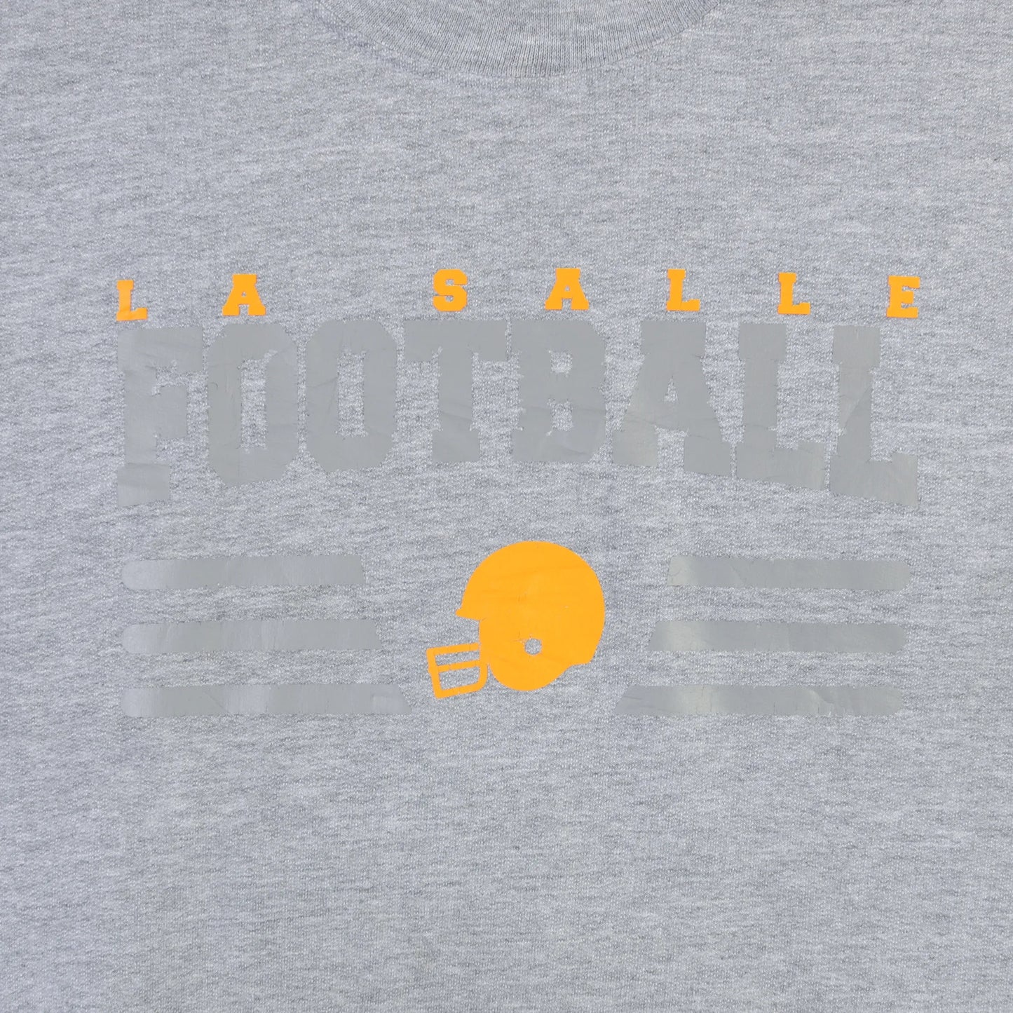 Vintage Lasalle Football Graphic Sweatshirt - Grey