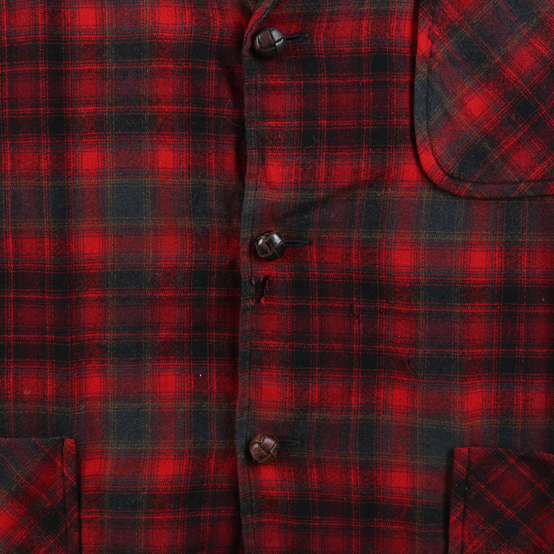 Vintage Flannel Plaid Jacket