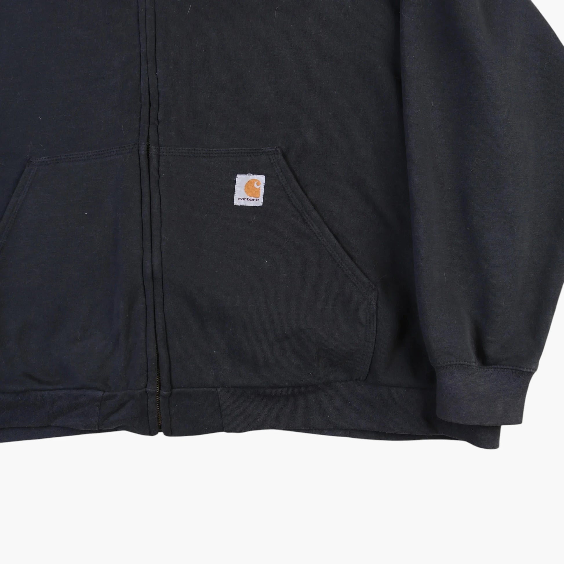 Vintage Hooded Sweatshirt - Black