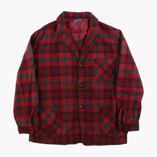 Vintage Flannel Plaid Jacket