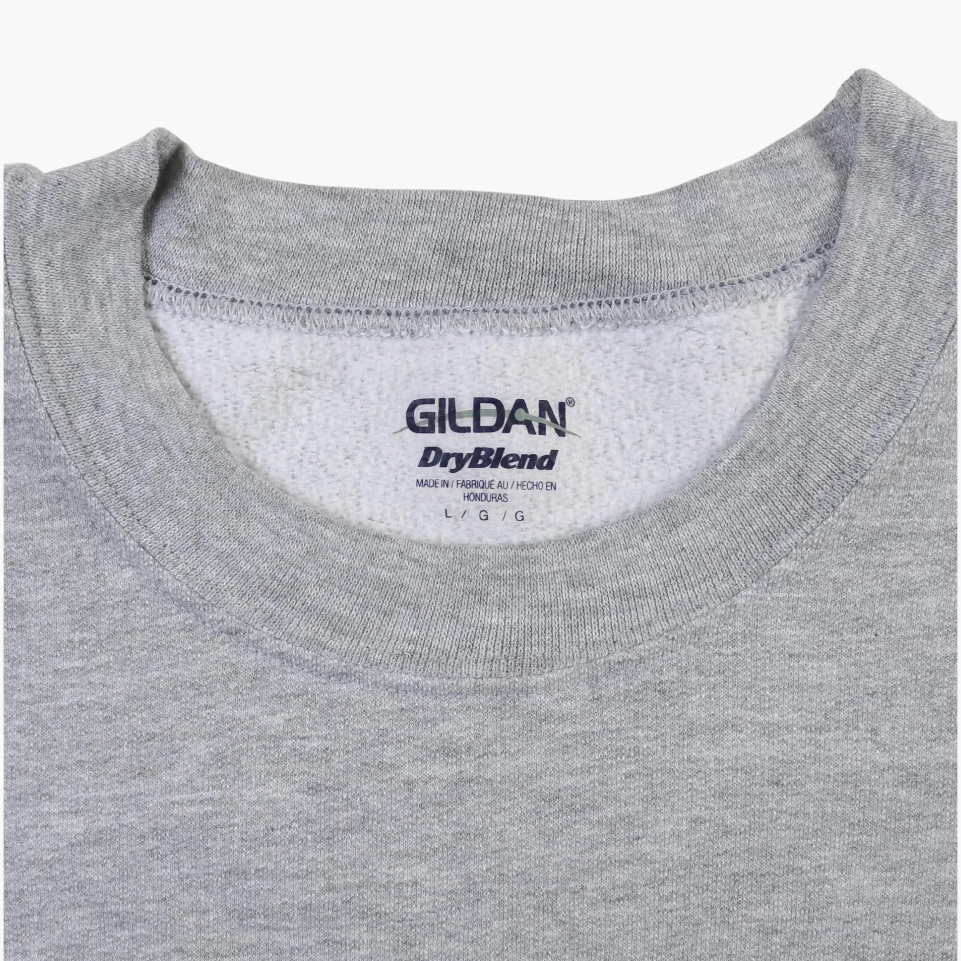 Vintage Lasalle Football Graphic Sweatshirt - Grey