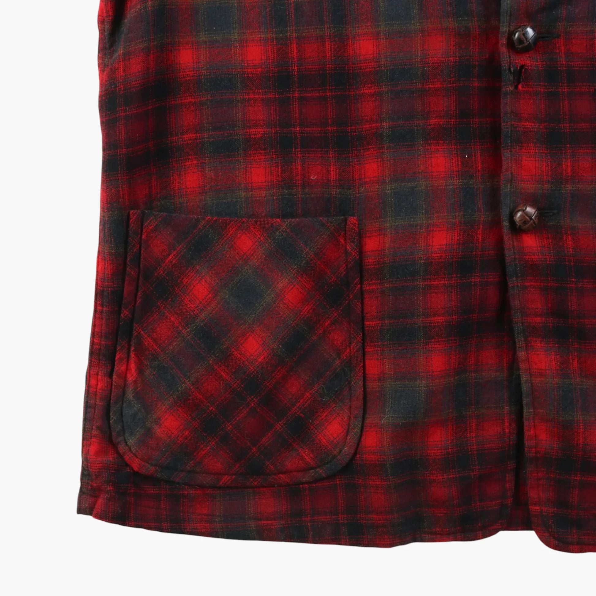 Vintage Flannel Plaid Jacket
