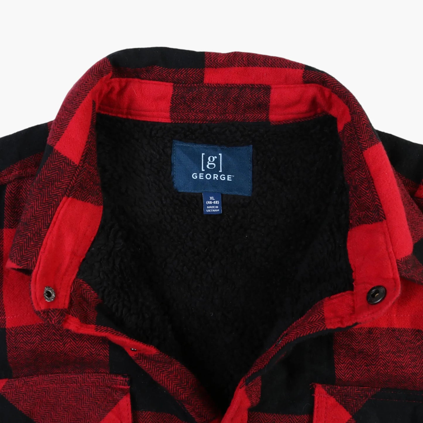 George Lined Flannel Shirt