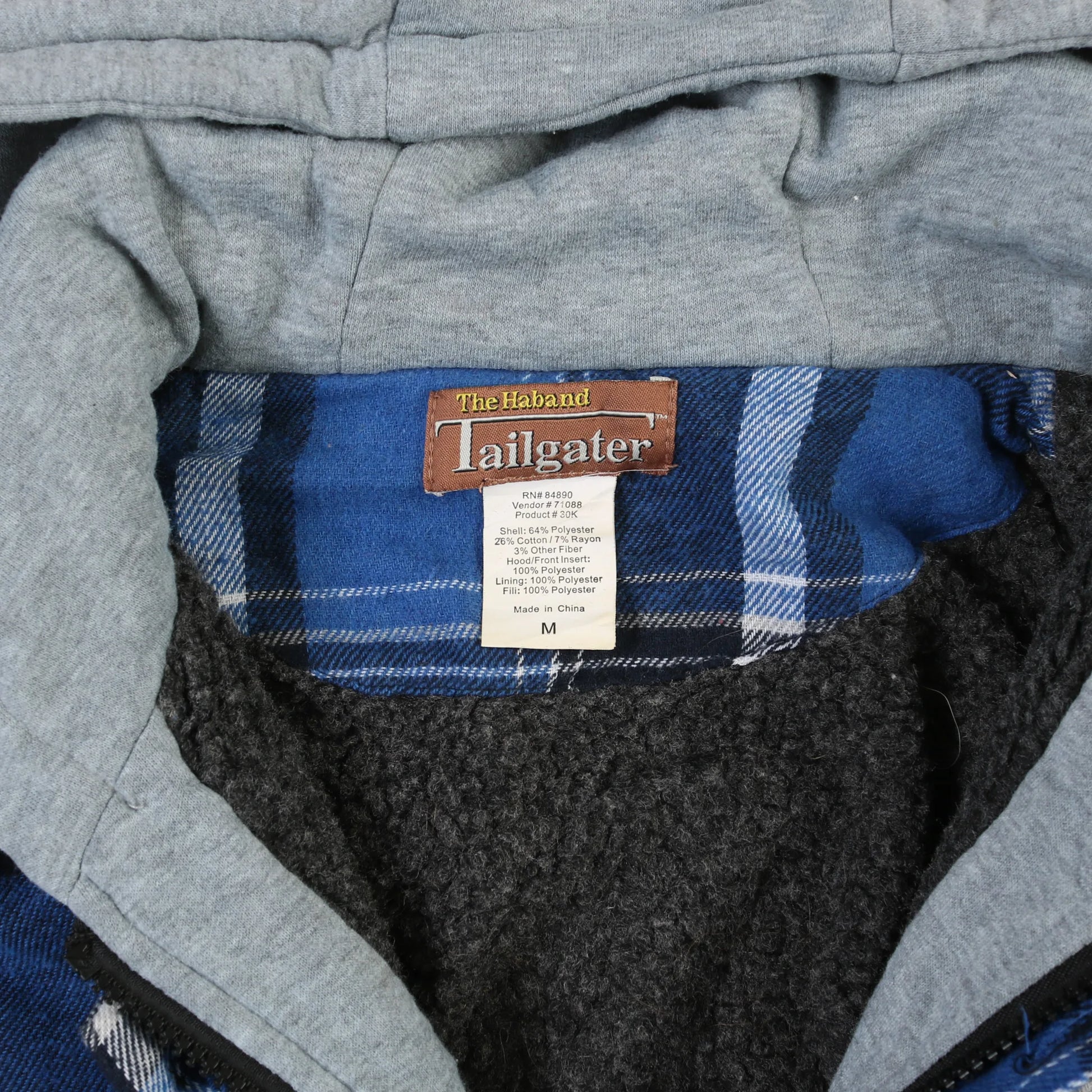 Haband Tailgater Lined Flannel Jacket