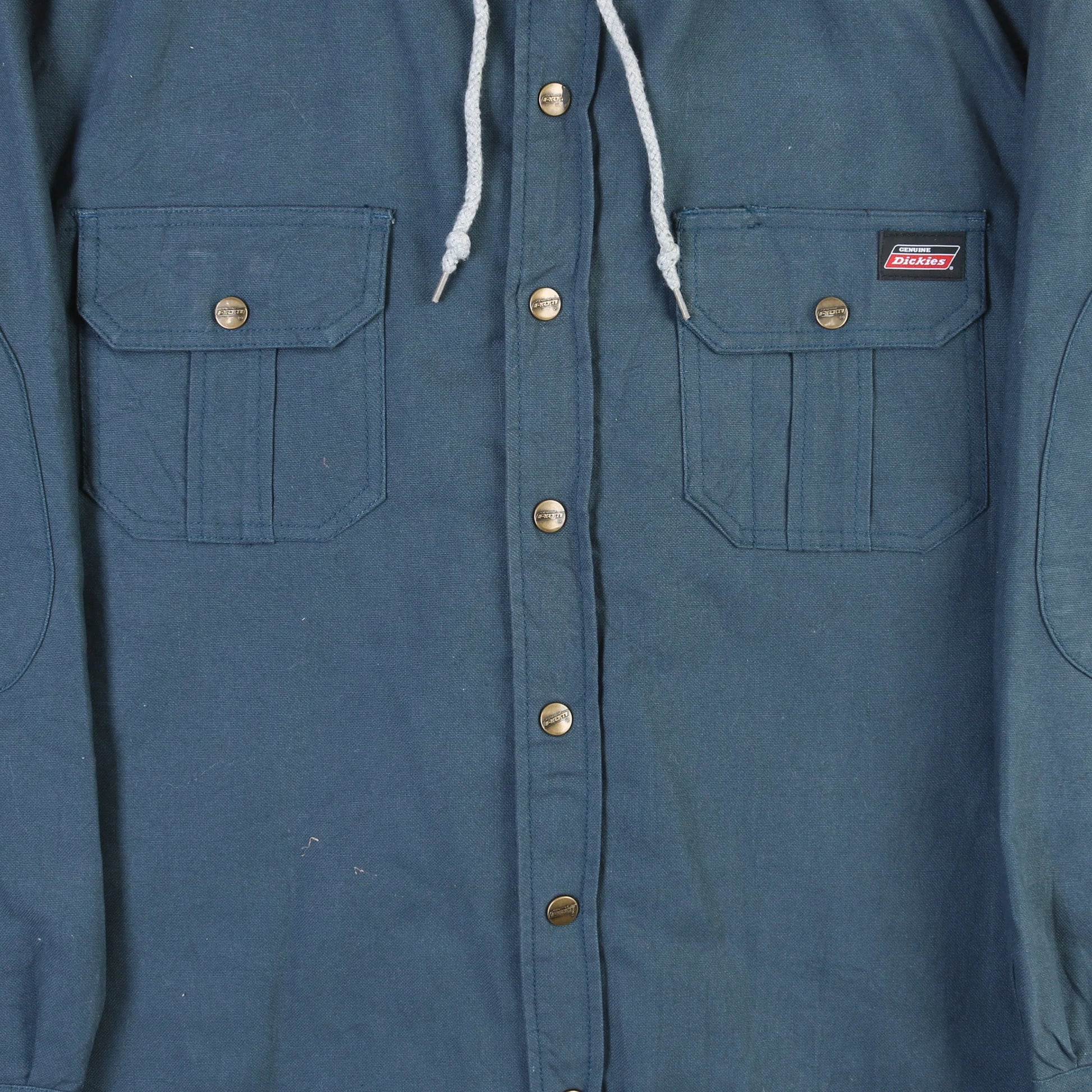 Hooded Work Jacket - Blue