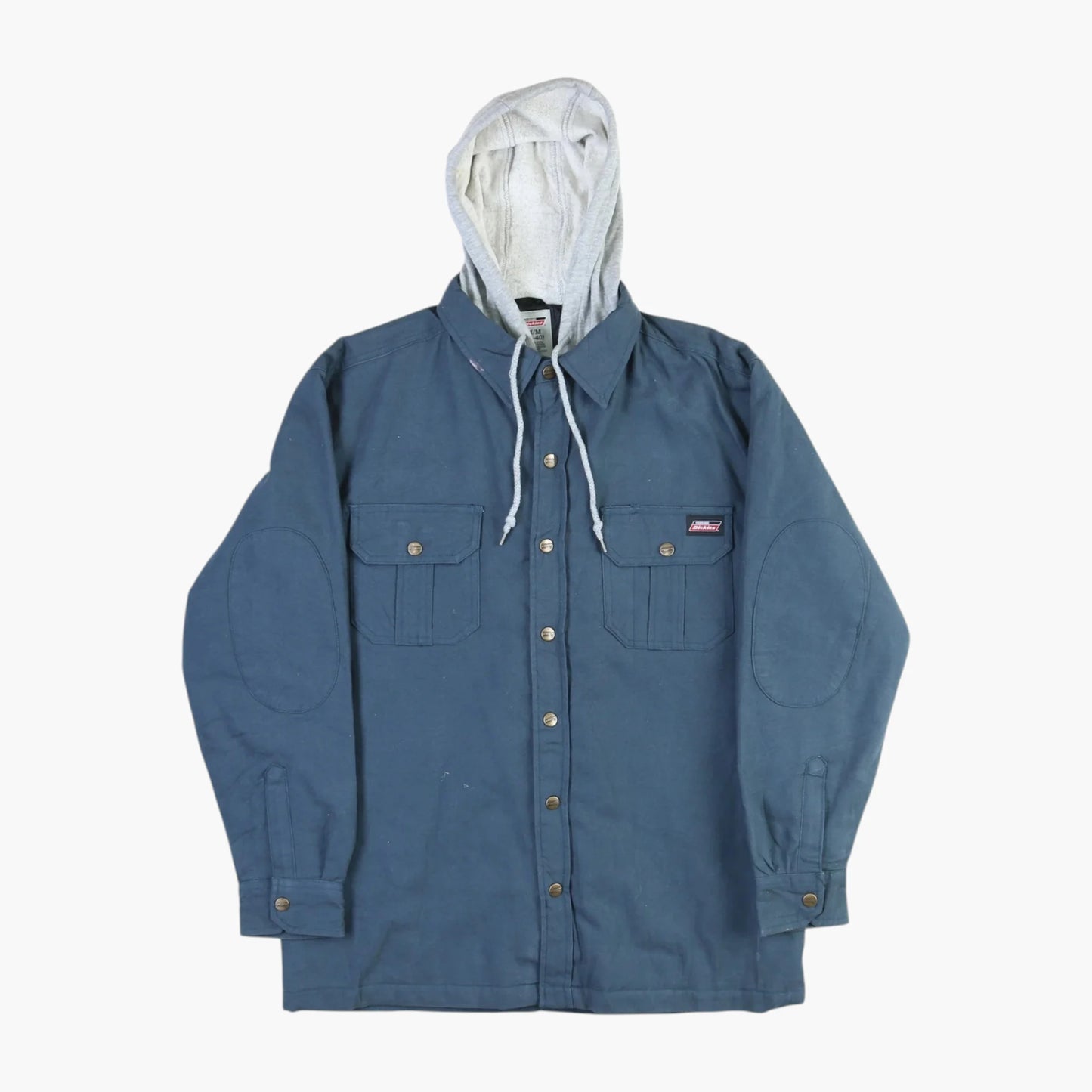 Hooded Work Jacket - Blue