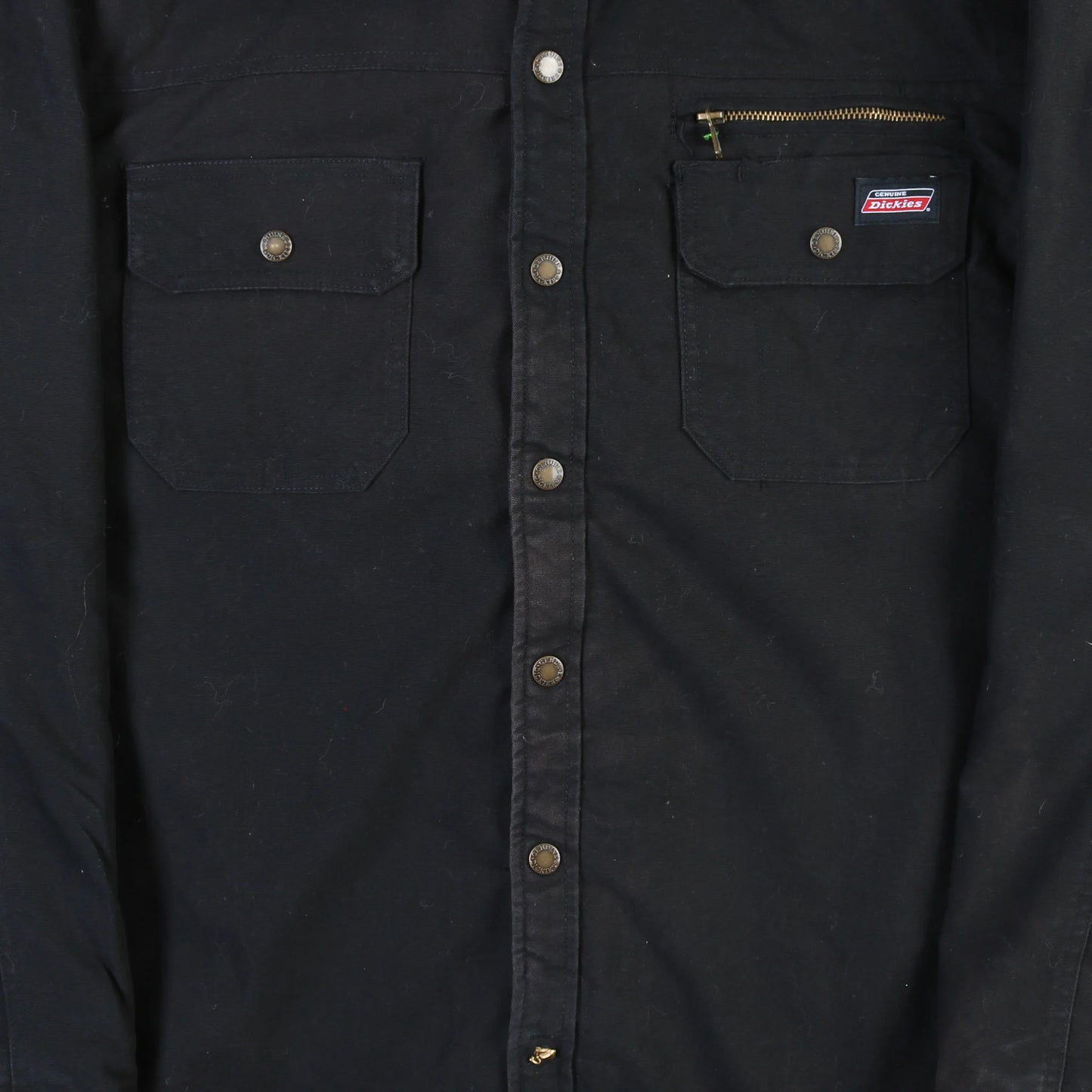 Hooded Work Jacket - Black