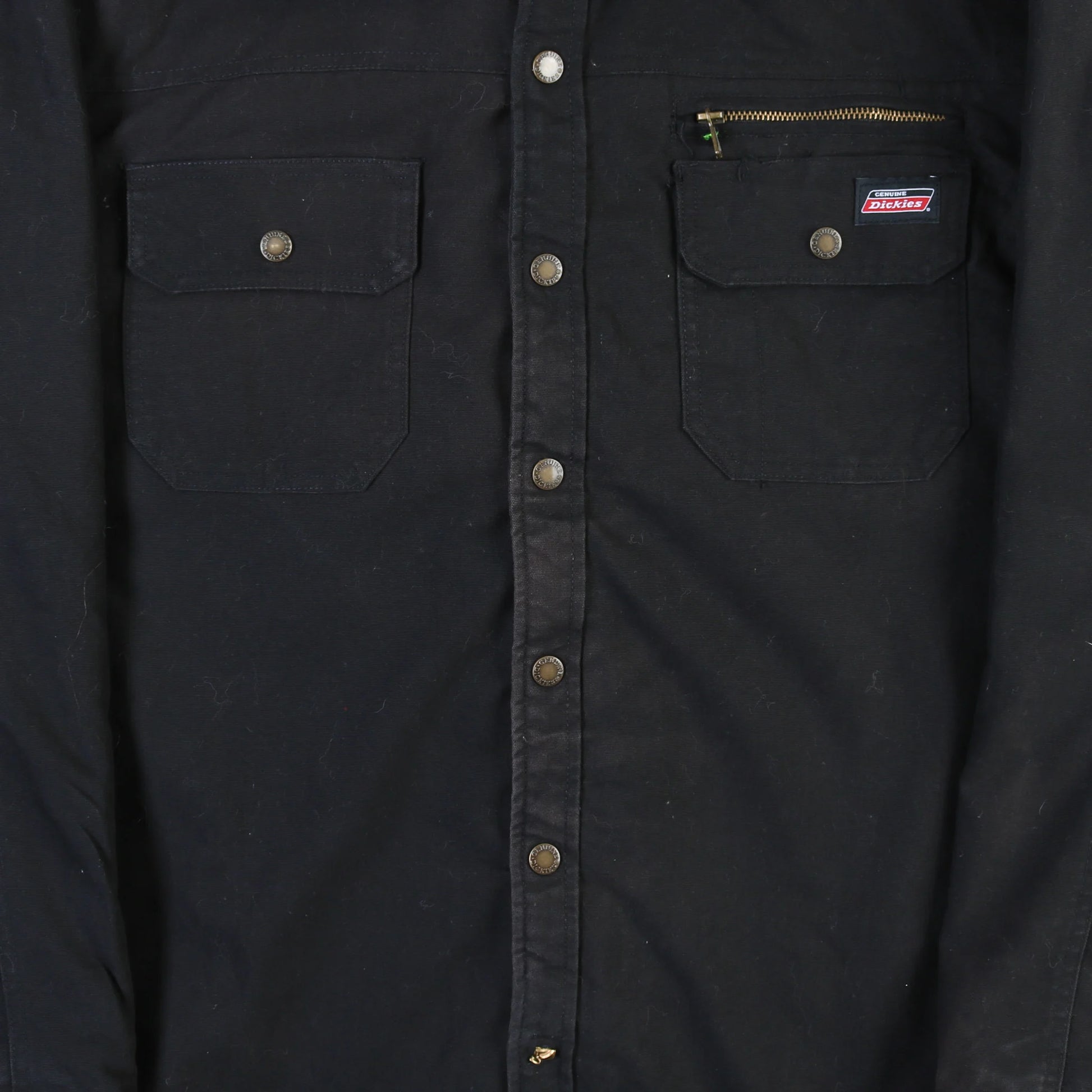 Hooded Work Jacket - Black