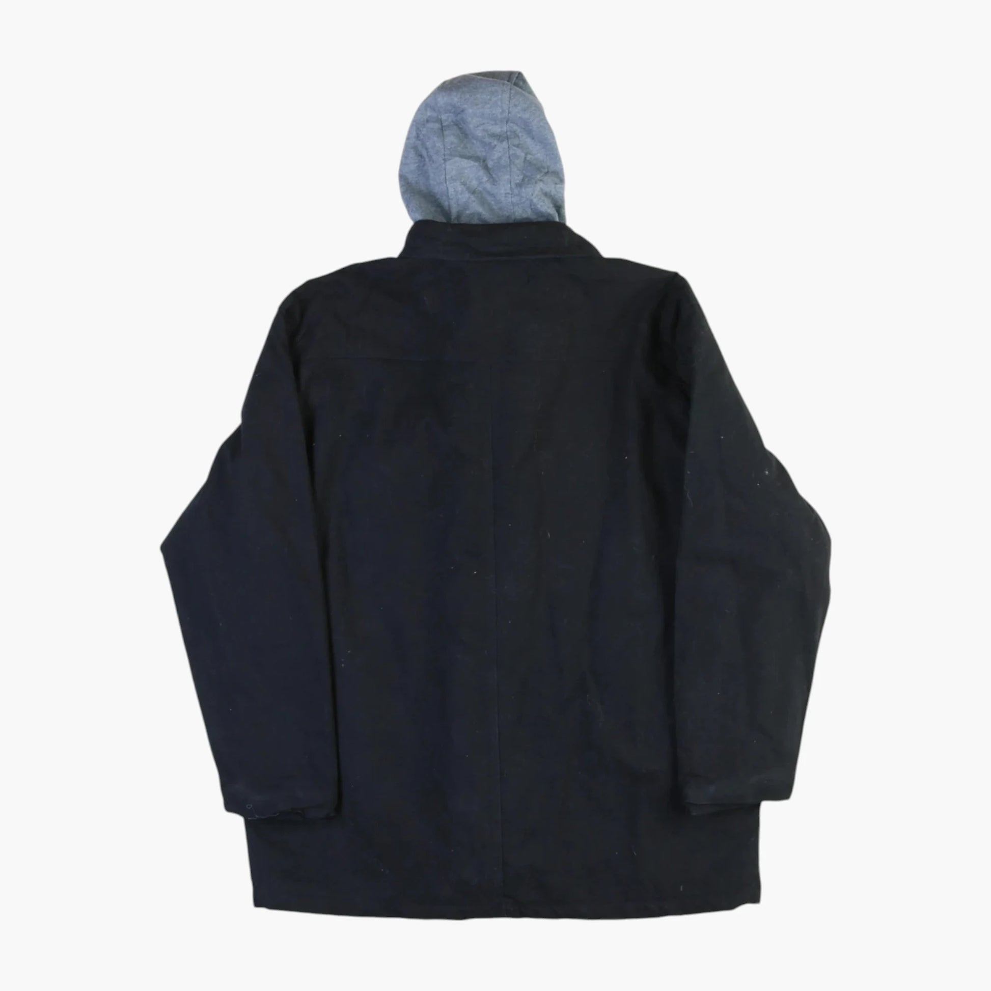 Hooded Work Jacket - Black