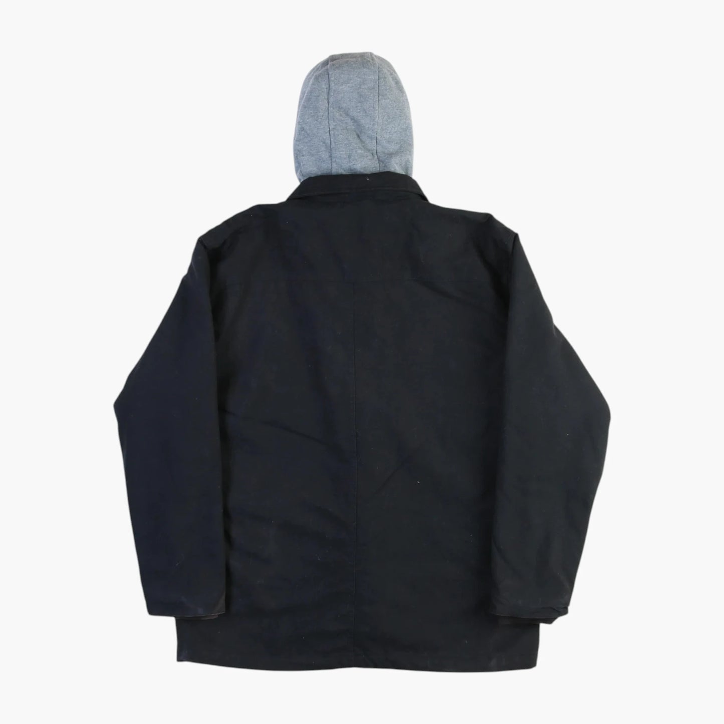 Hooded Work Jacket - Black