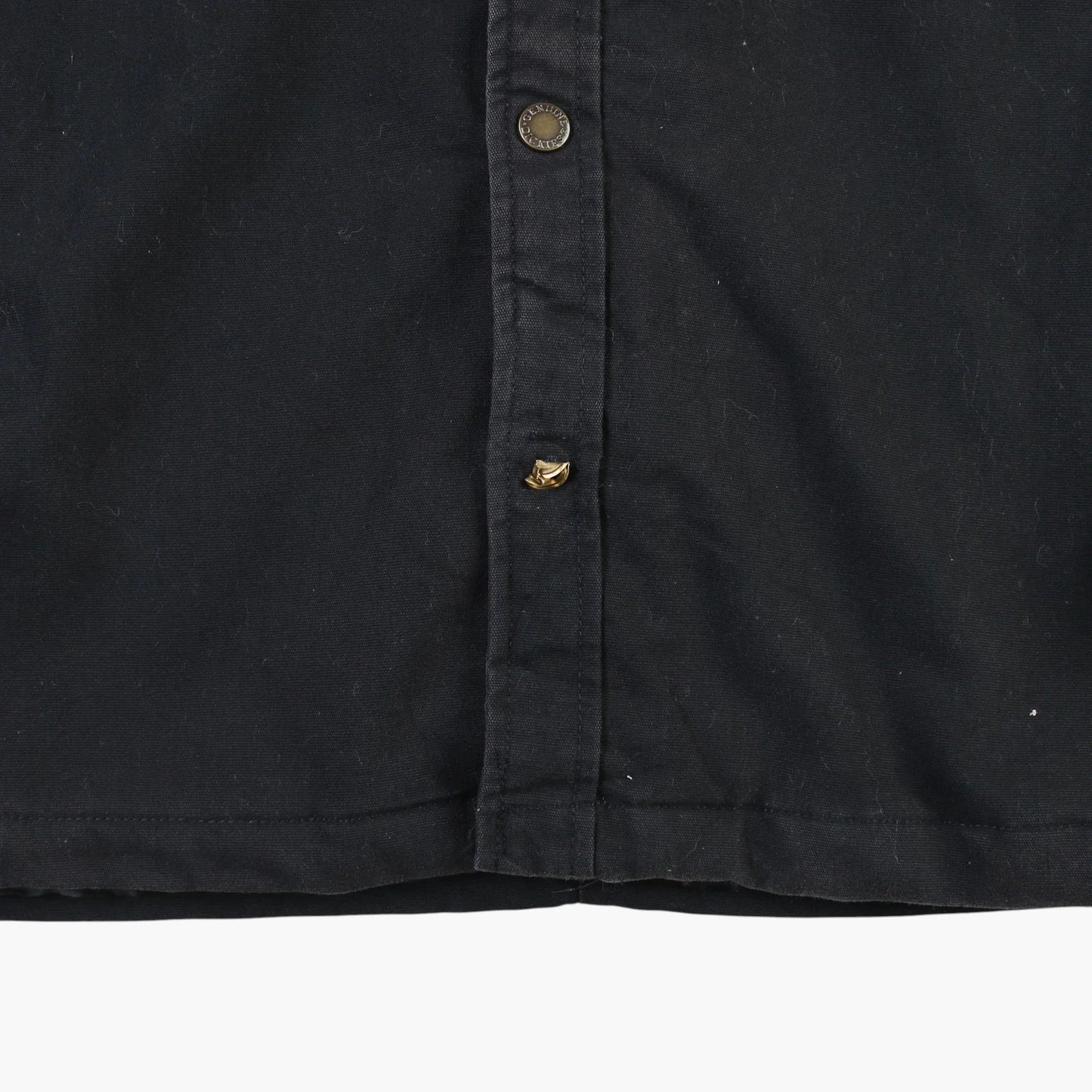 Hooded Work Jacket - Black