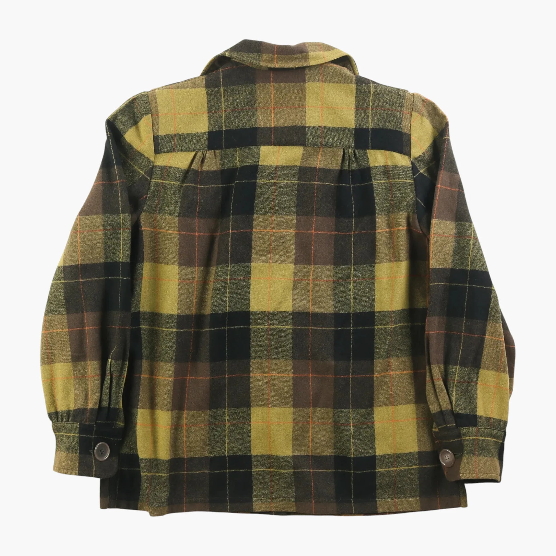 Vintage Flannel Plaid Jacket