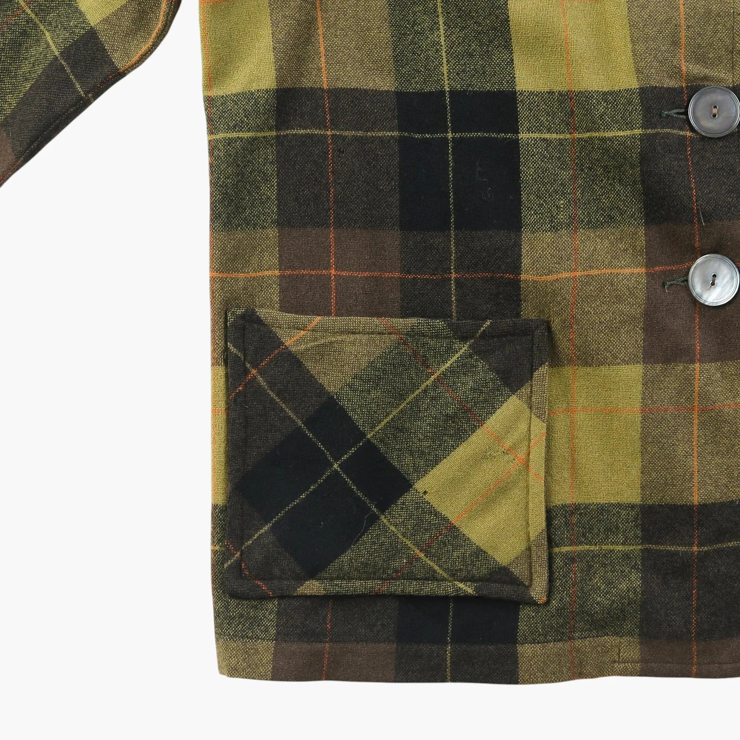 Vintage Flannel Plaid Jacket