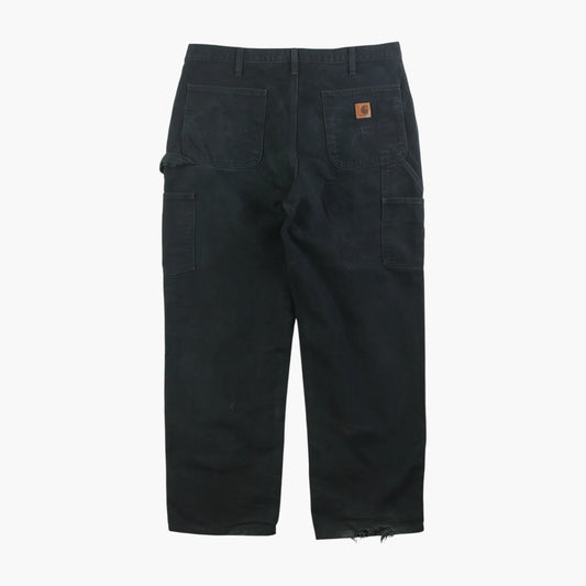 Vintage Carpenter Pants - Black - 36/30