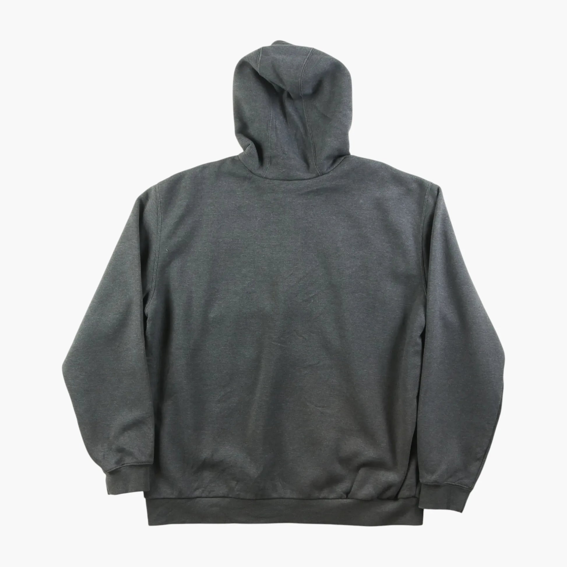 Vintage Hooded Thermal Sweatshirt - Grey