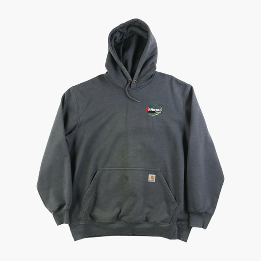 Vintage Hooded Sweatshirt - Grey