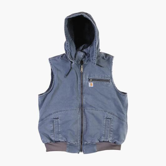 Hooded Lined Vest - Purple