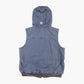 Hooded Lined Vest - Purple