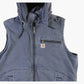 Hooded Lined Vest - Purple
