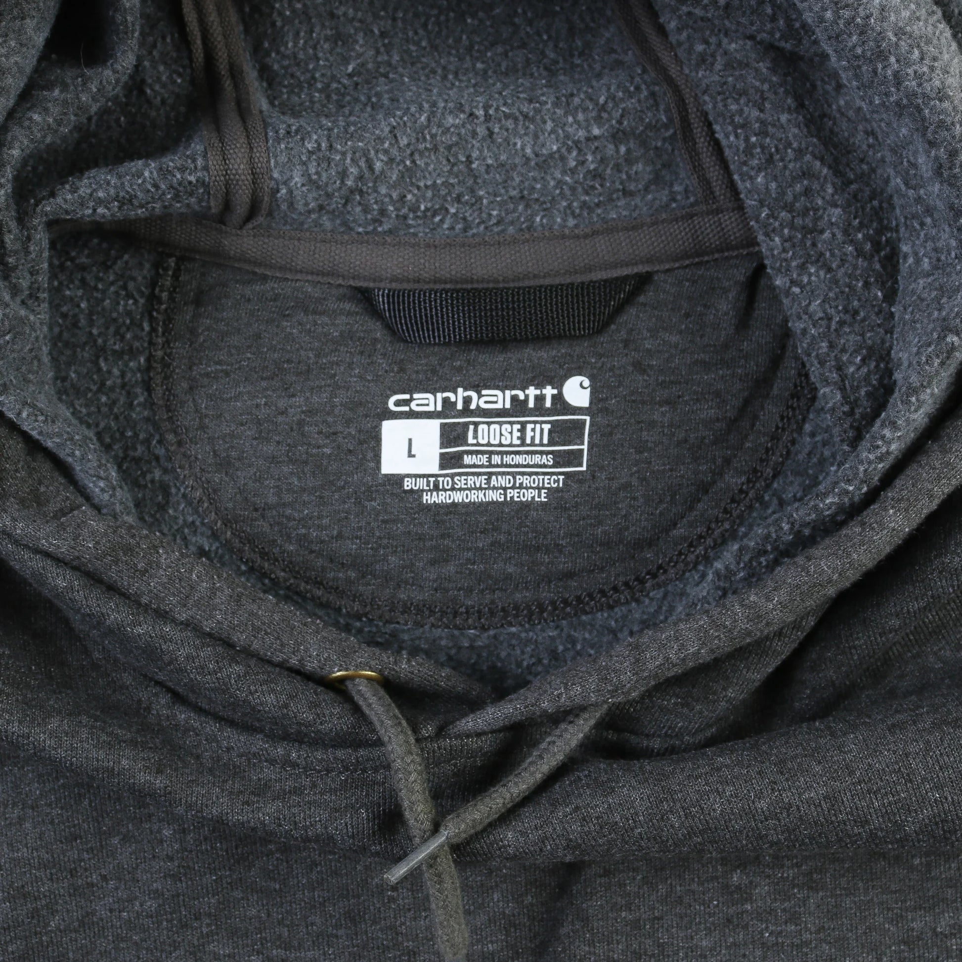 Vintage Hooded Sweatshirt - Grey