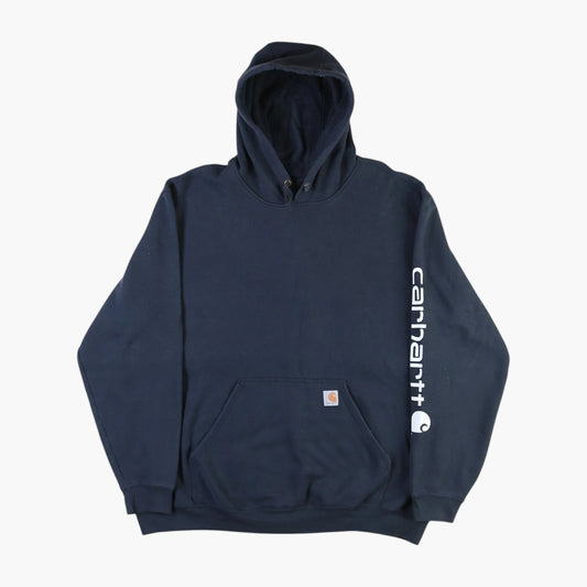 Vintage Hooded Sweatshirt - Navy