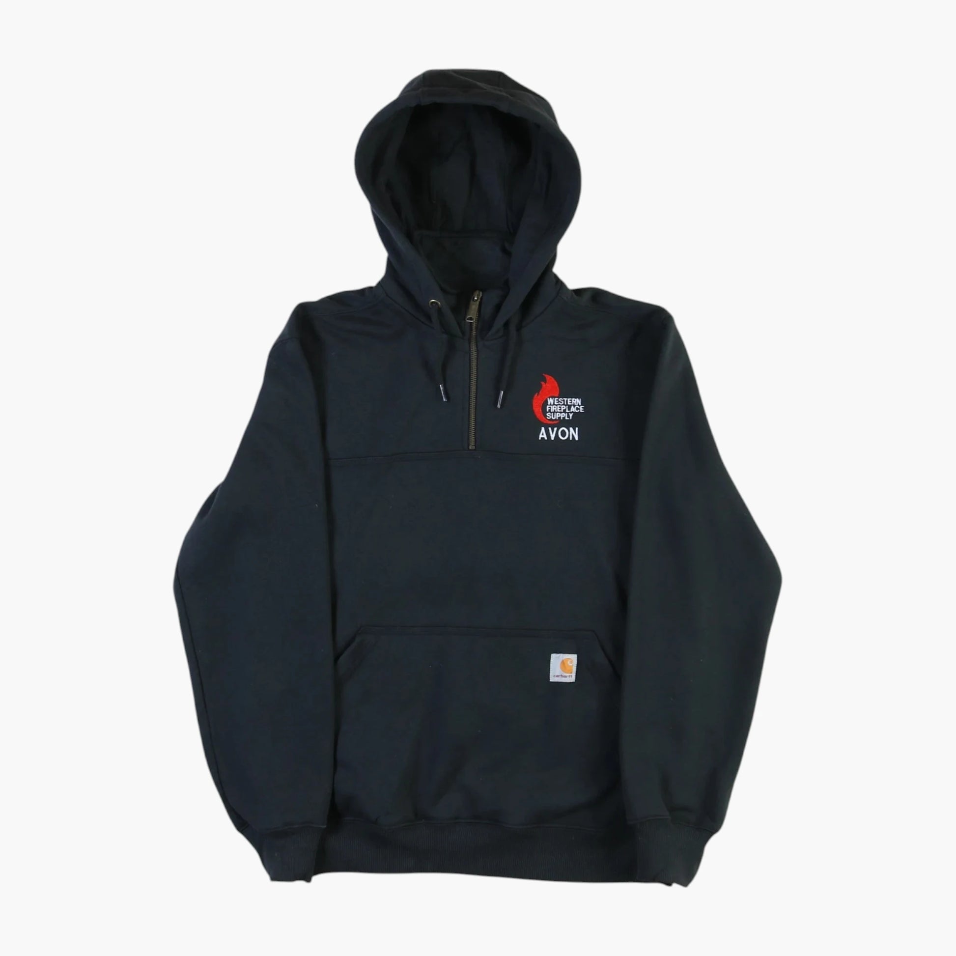 Vintage Hooded Sweatshirt - Black