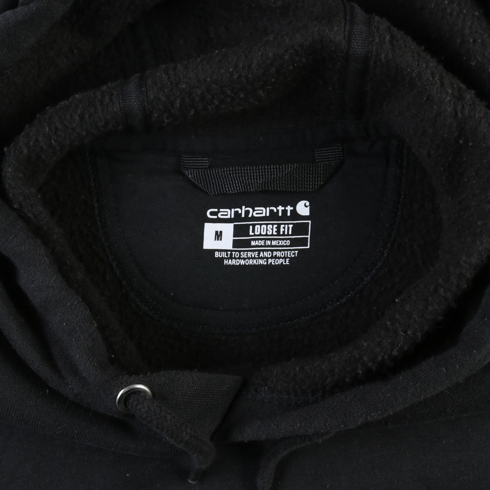 Vintage Hooded Sweatshirt - Black
