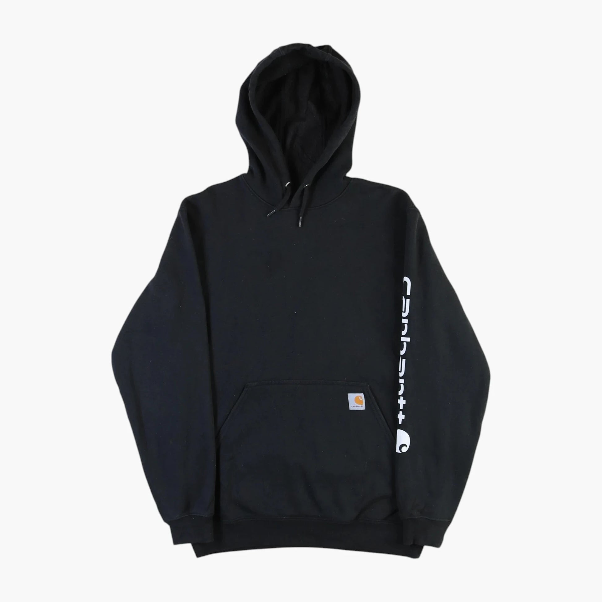 Vintage Hooded Sweatshirt - Black
