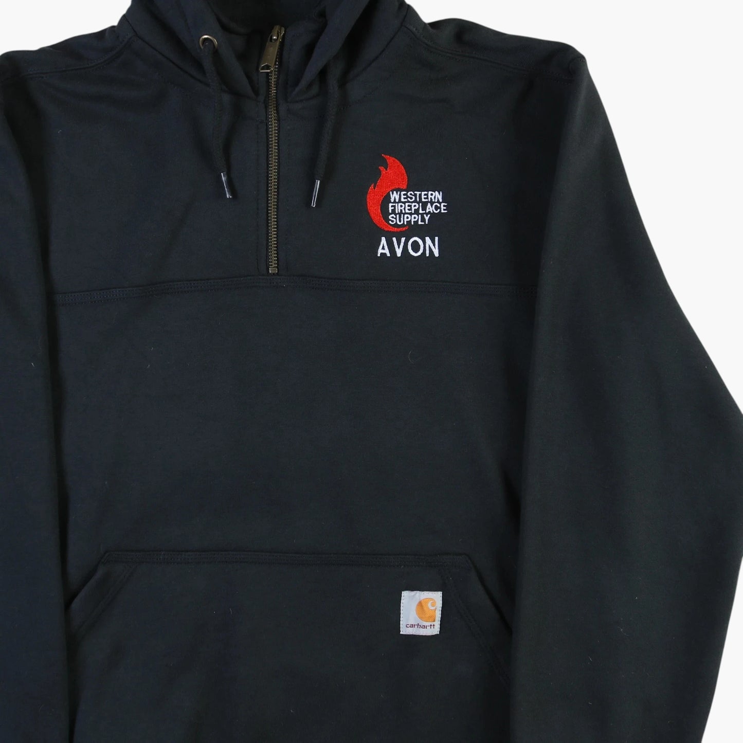 Vintage Hooded Sweatshirt - Black