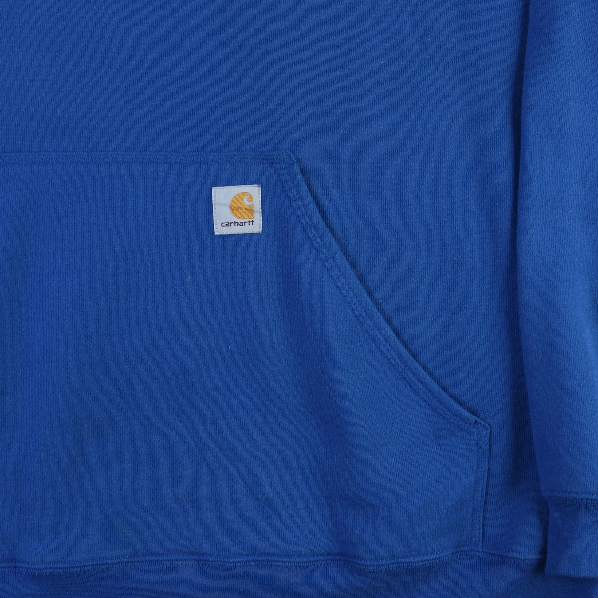 Vintage Hooded Sweatshirt - Blue