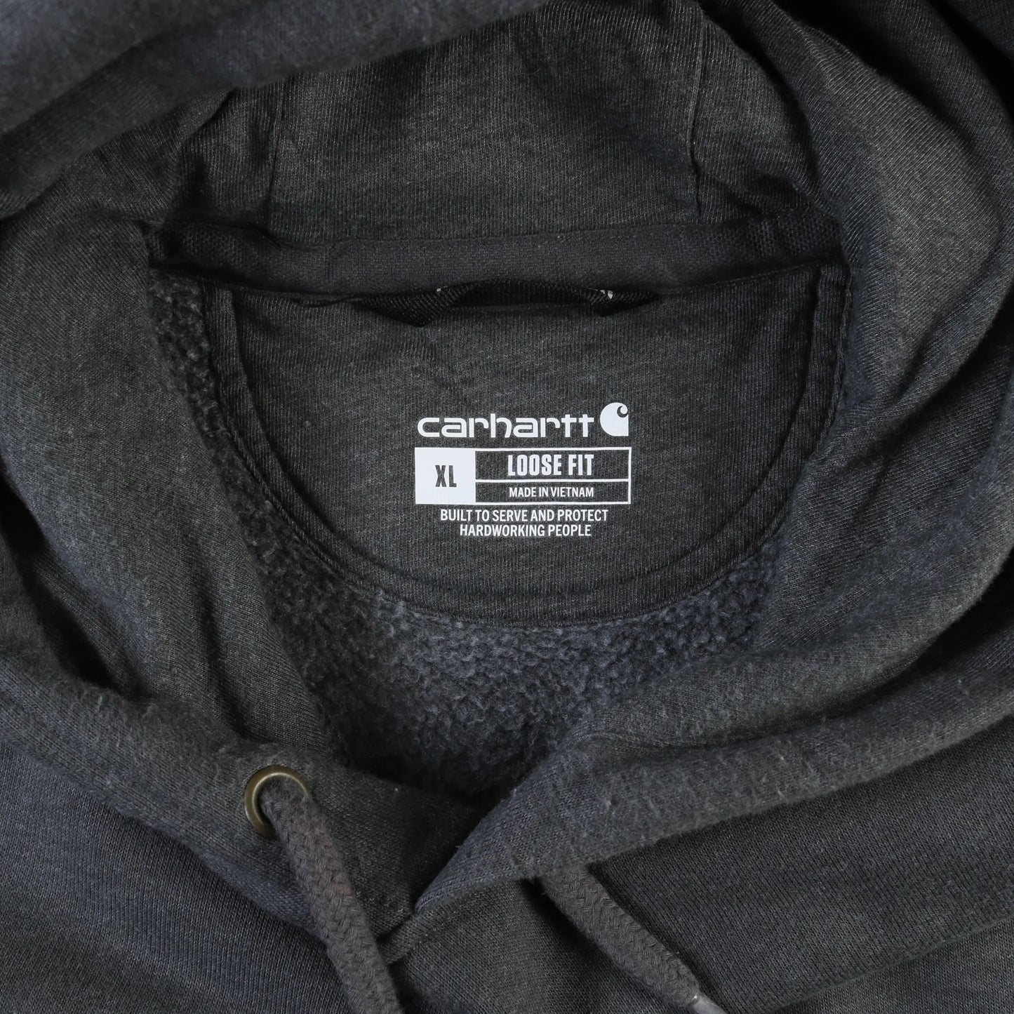 Vintage Hooded Sweatshirt - Grey