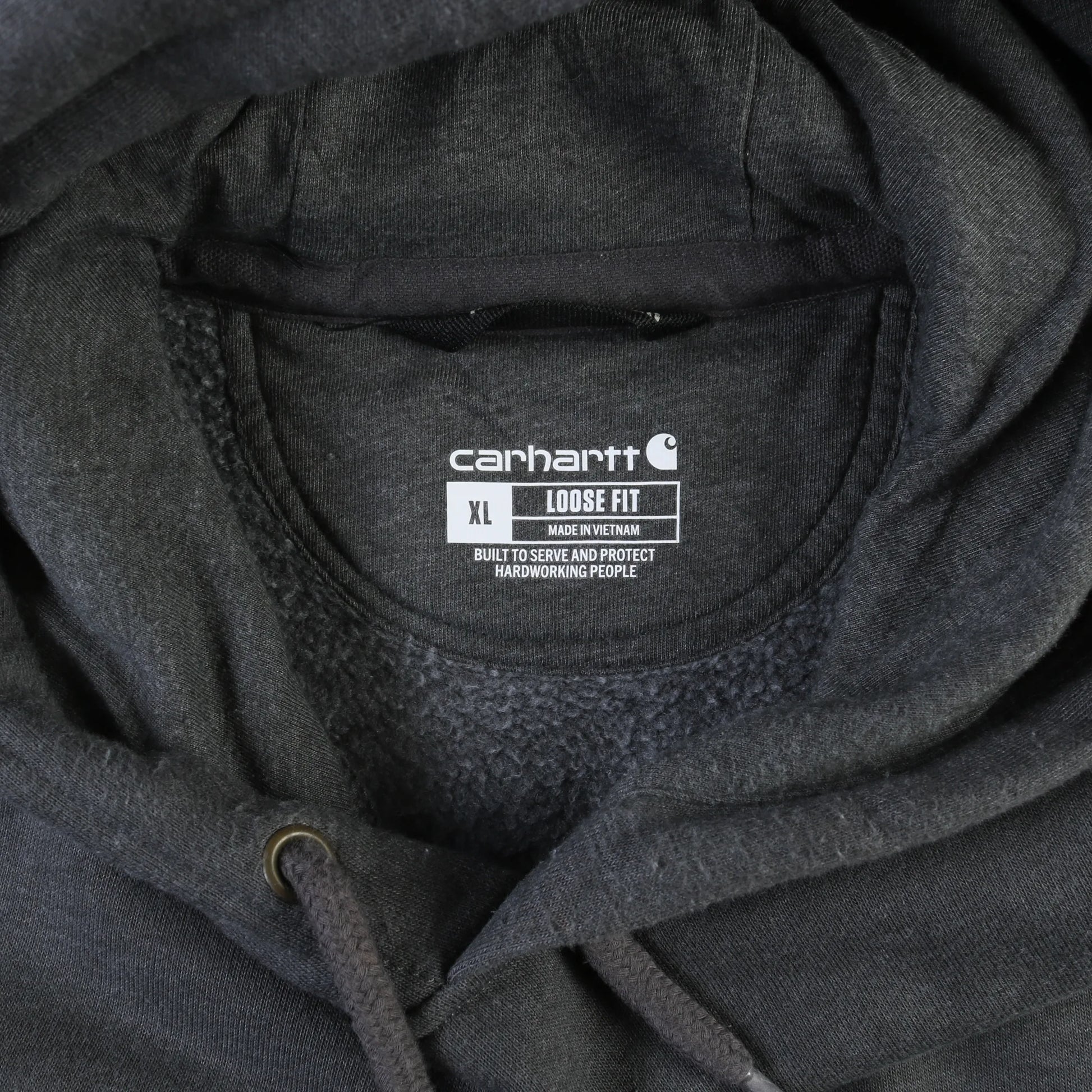 Vintage Hooded Sweatshirt - Grey