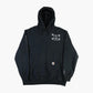 Vintage Hooded Sweatshirt - Black
