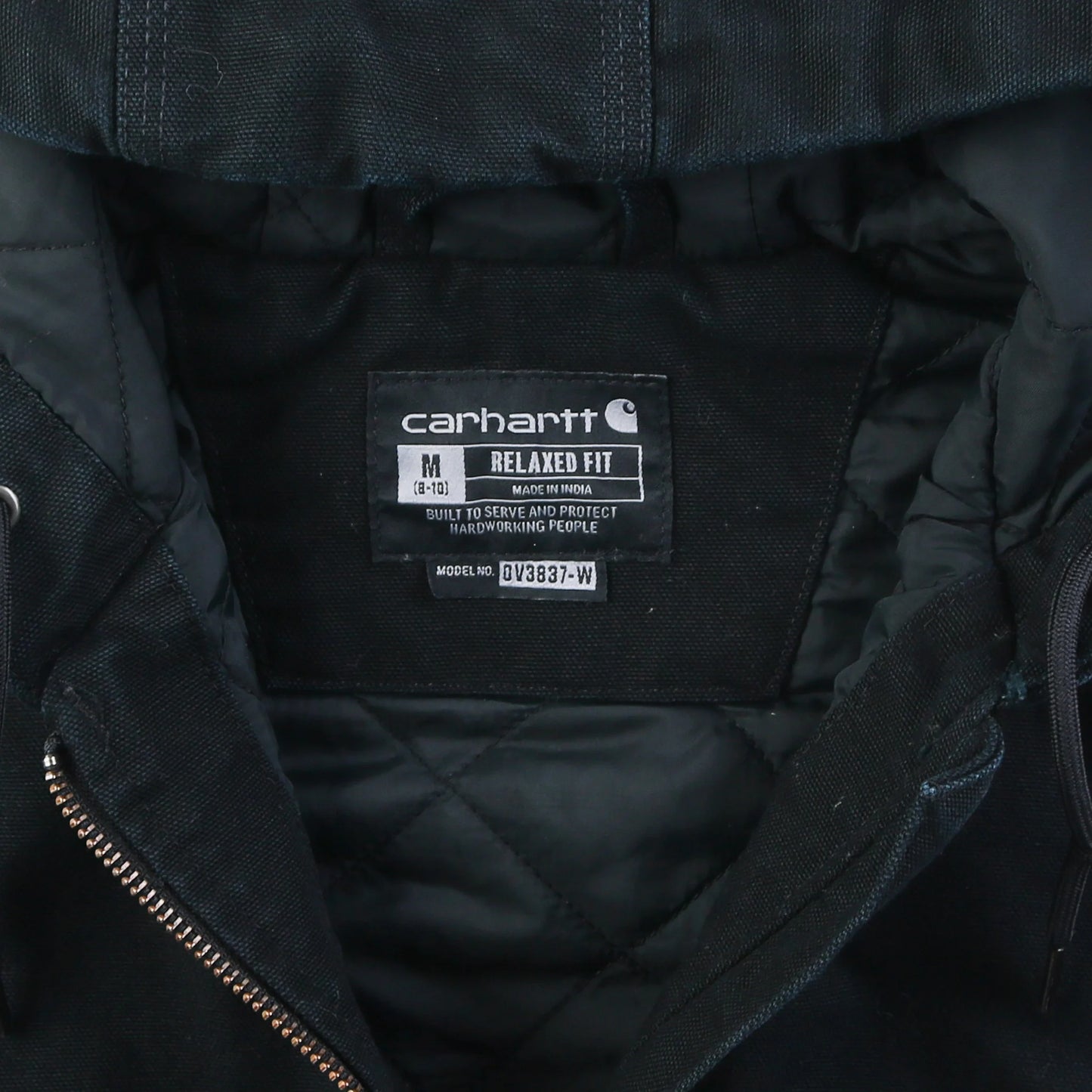 Hooded Lined Vest - Black