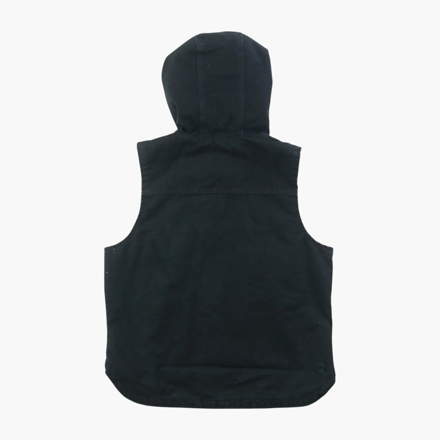 Hooded Lined Vest - Black