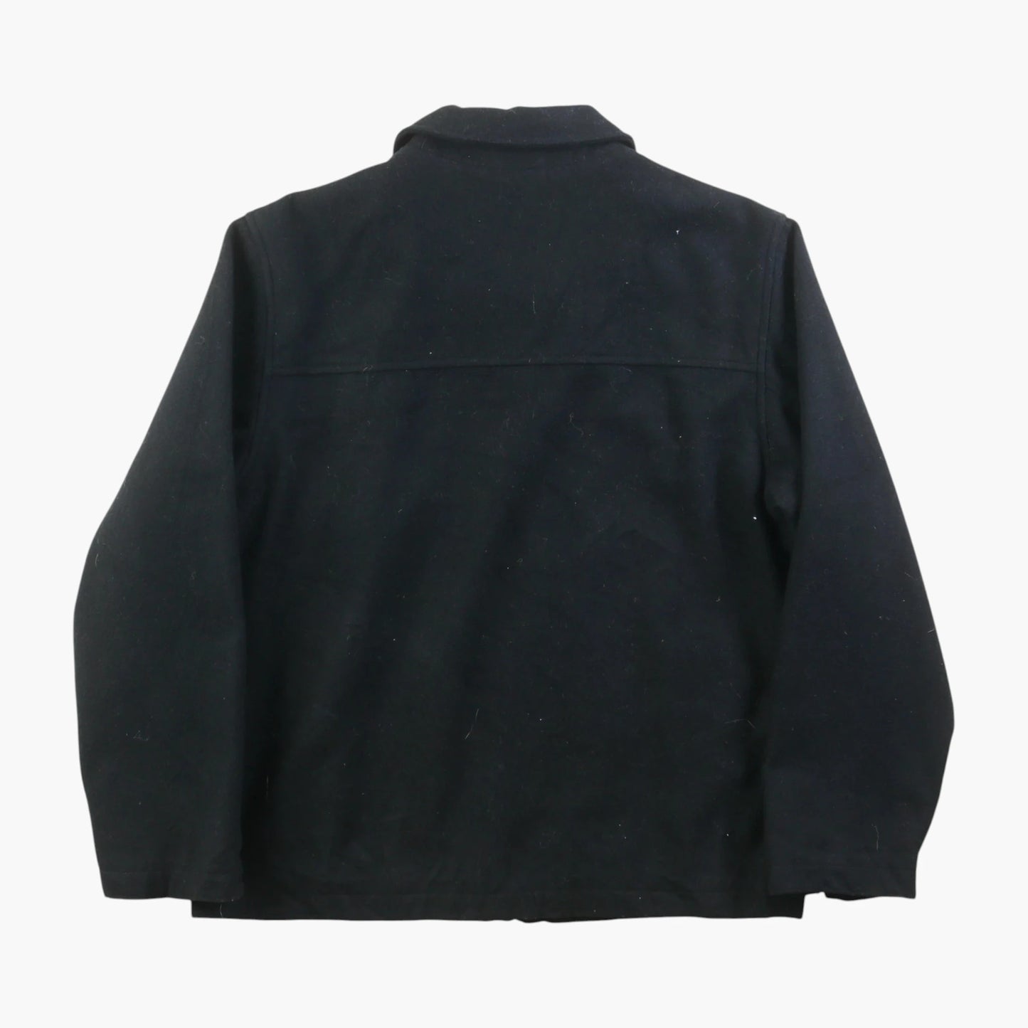 Wool Zip Blouson Jacket