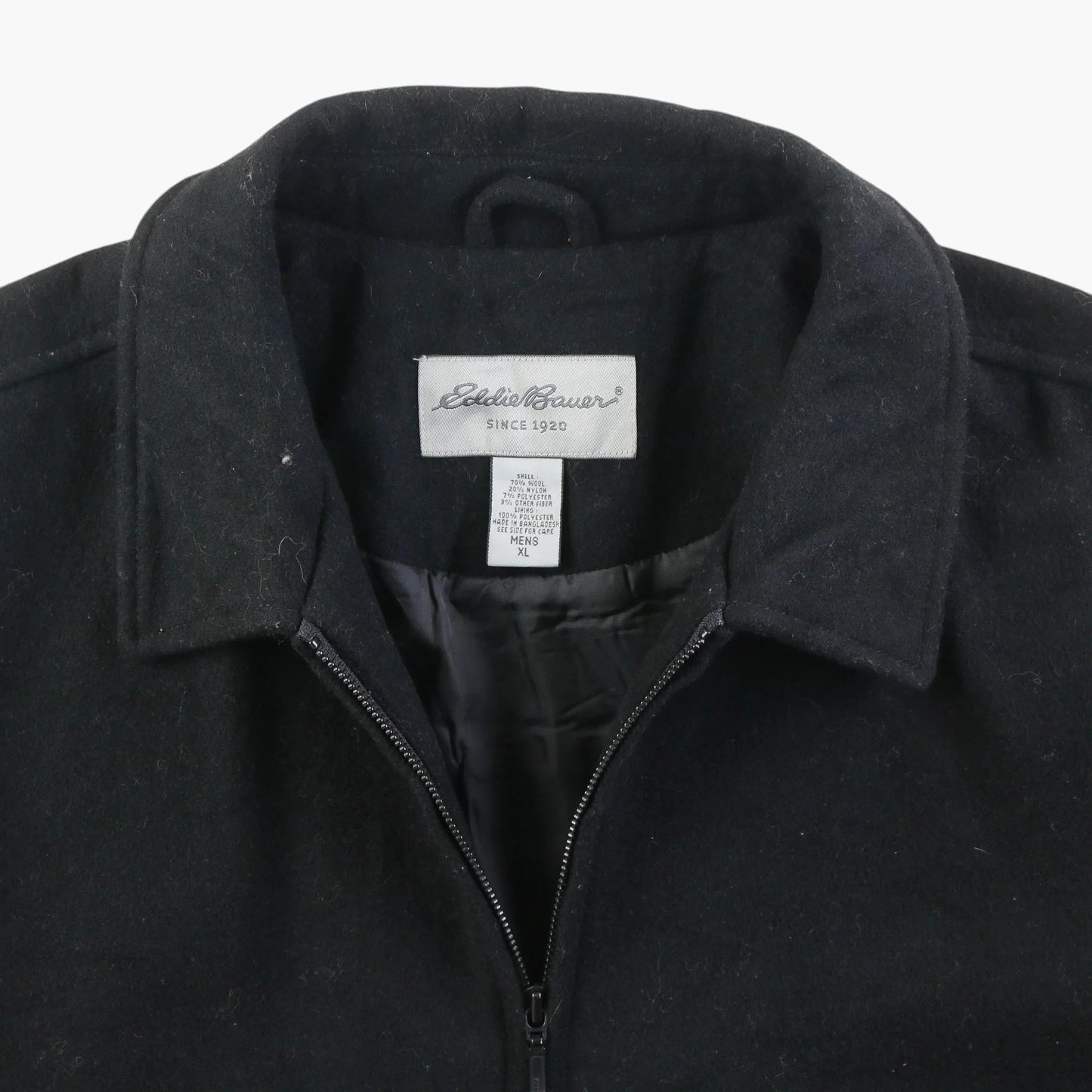 Wool Zip Blouson Jacket