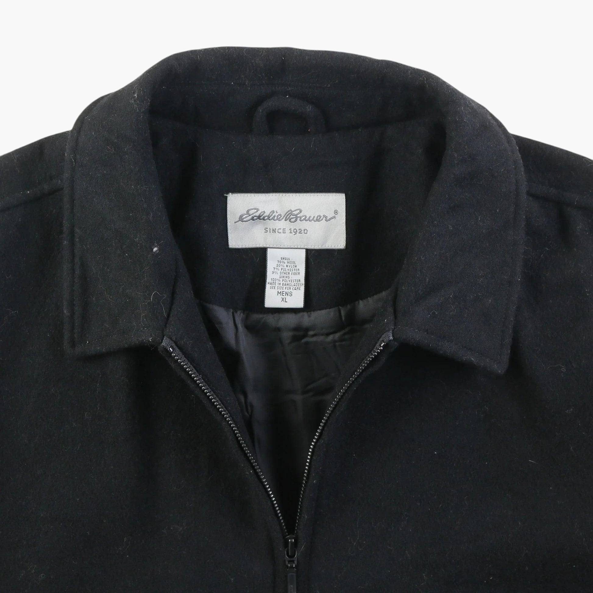 Wool Zip Blouson Jacket