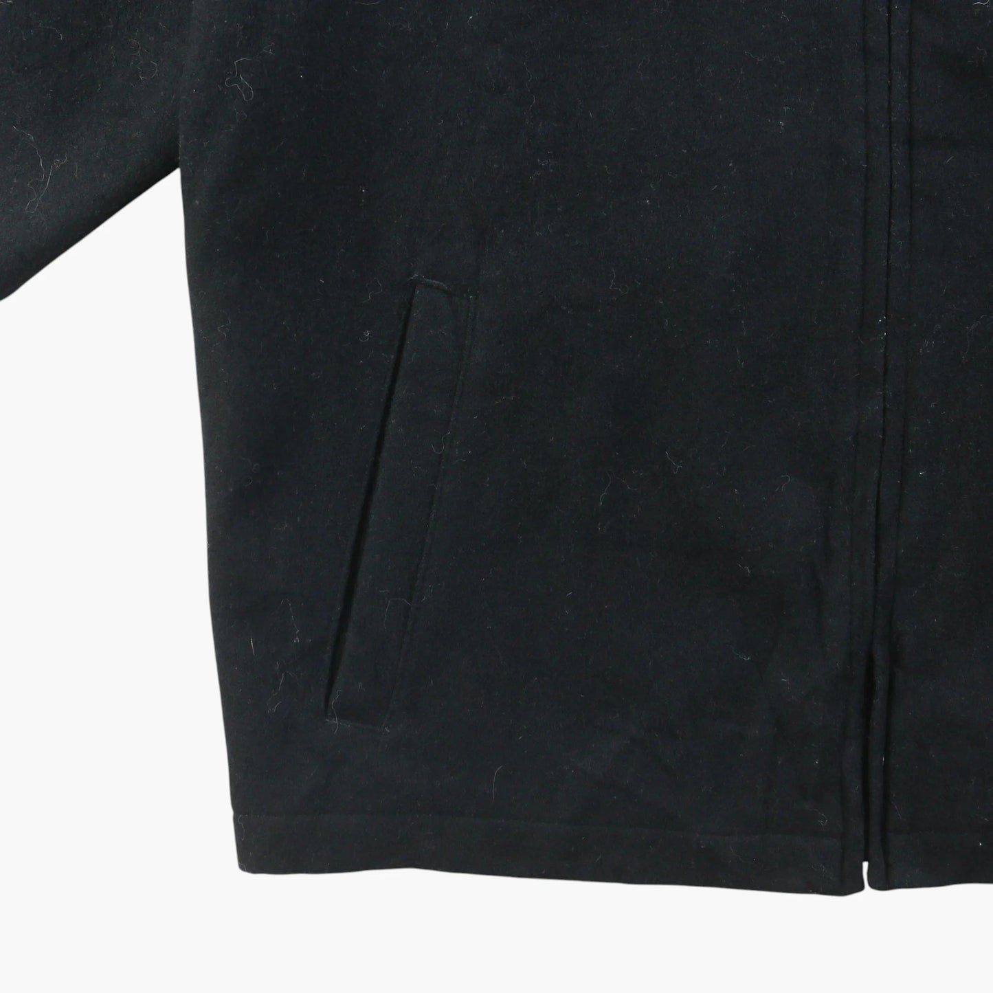 Wool Zip Blouson Jacket