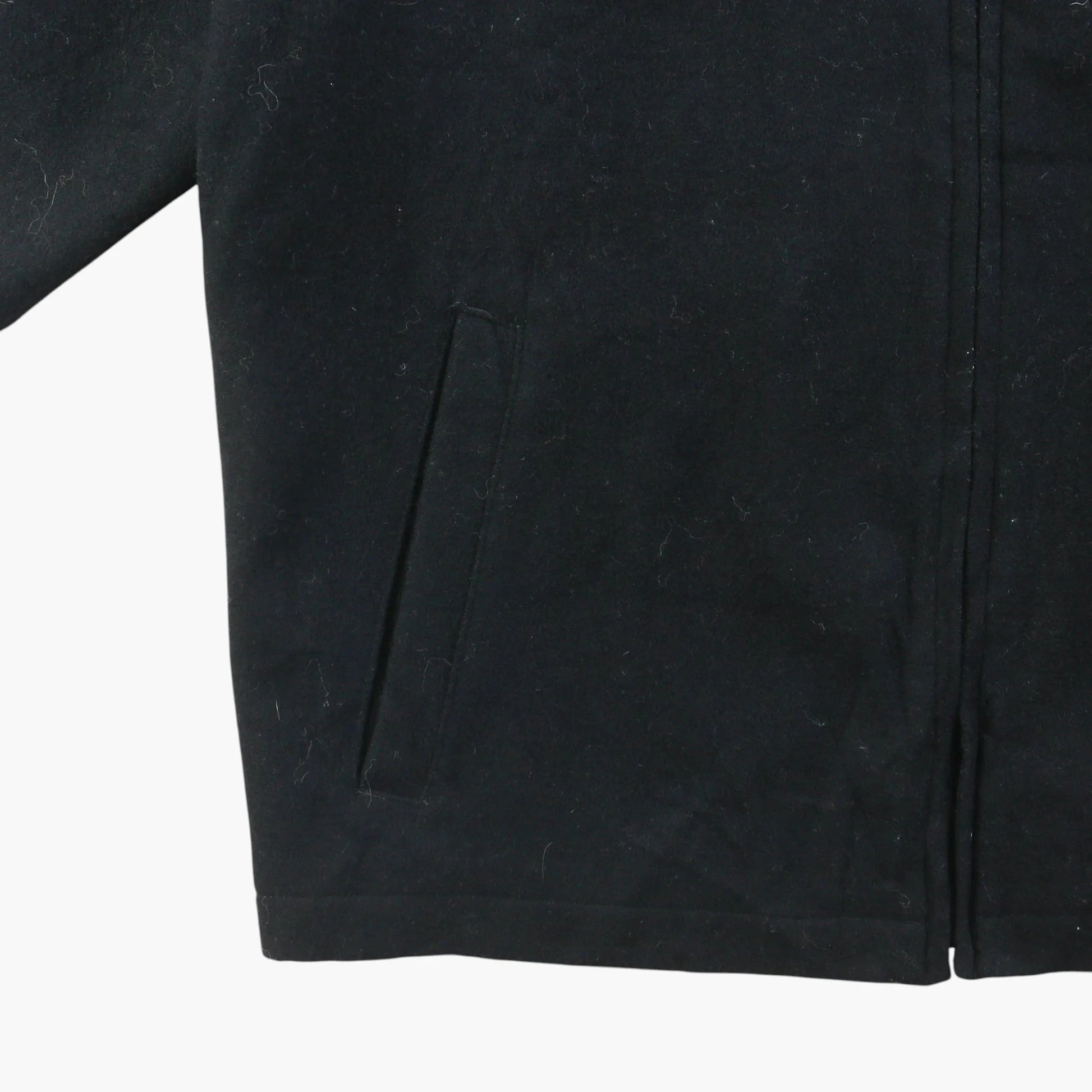Wool Zip Blouson Jacket