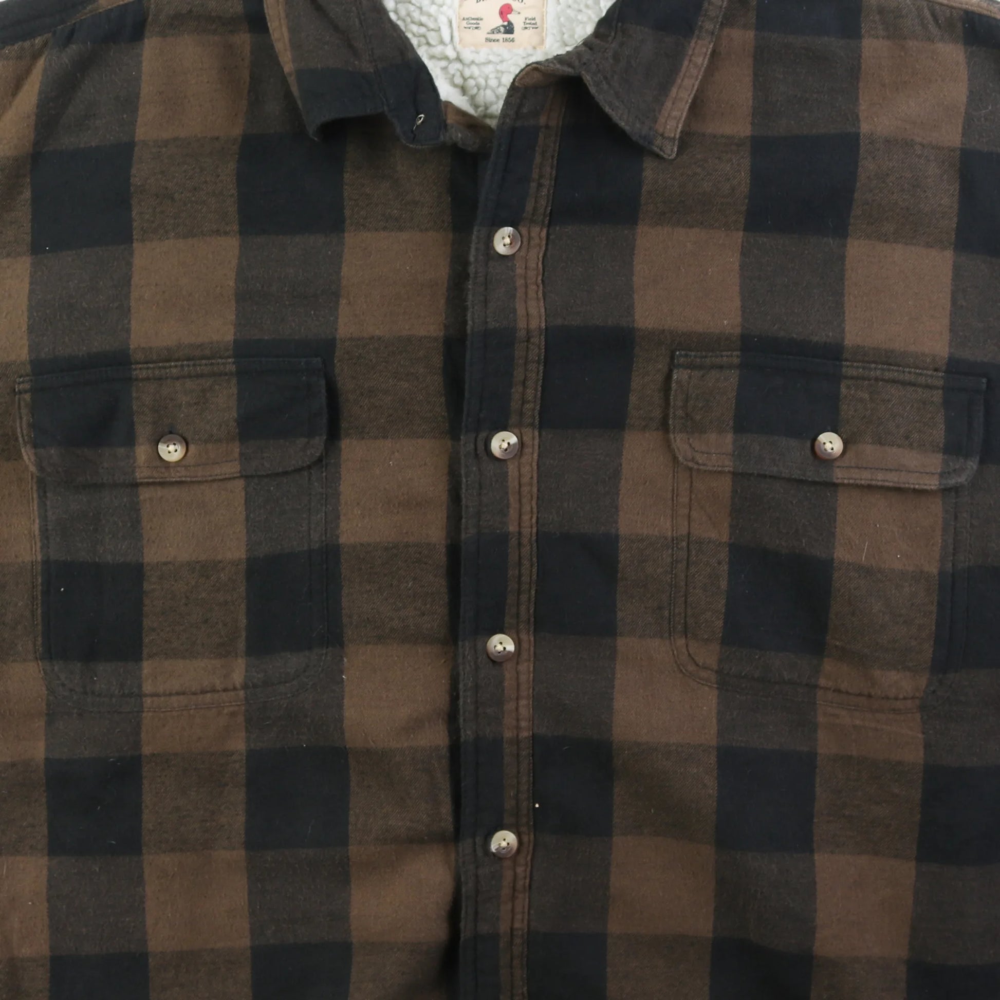 Red Head Lined Flannel Shirt