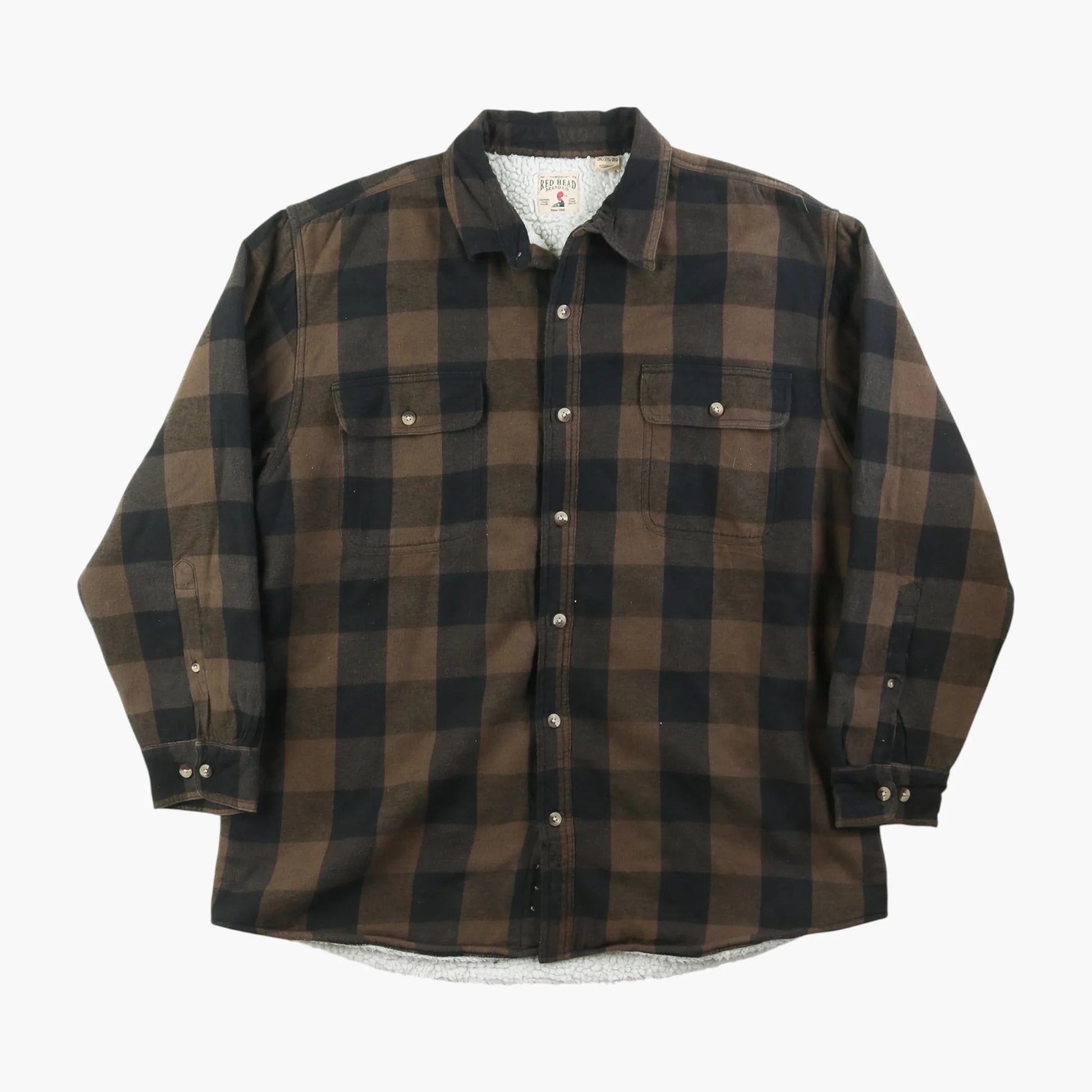 Red Head Lined Flannel Shirt