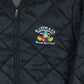 Quilted Bomber Jacket - Black