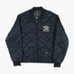 Quilted Bomber Jacket - Black