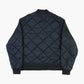 Quilted Bomber Jacket - Black