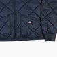 Quilted Bomber Jacket - Navy