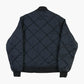 Quilted Bomber Jacket - Black