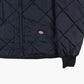 Quilted Bomber Jacket - Black