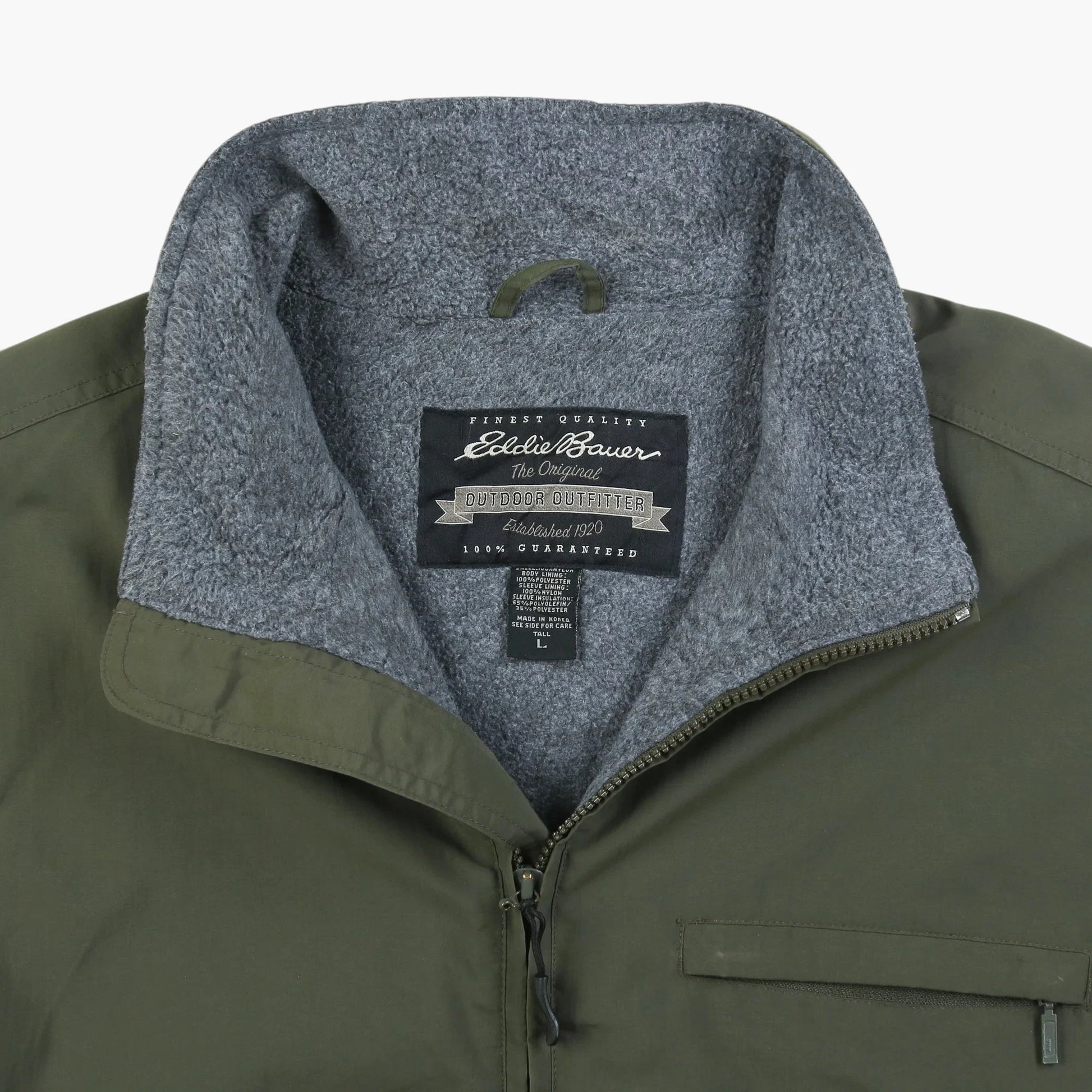 Lined Shell Jacket - Green