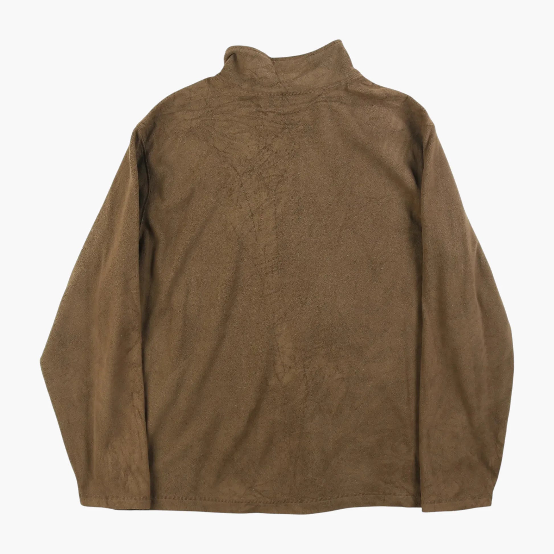 Fleece Pullover - Brown